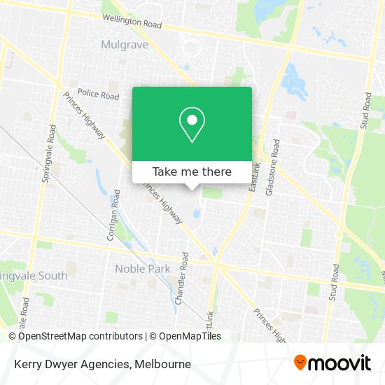 Kerry Dwyer Agencies map