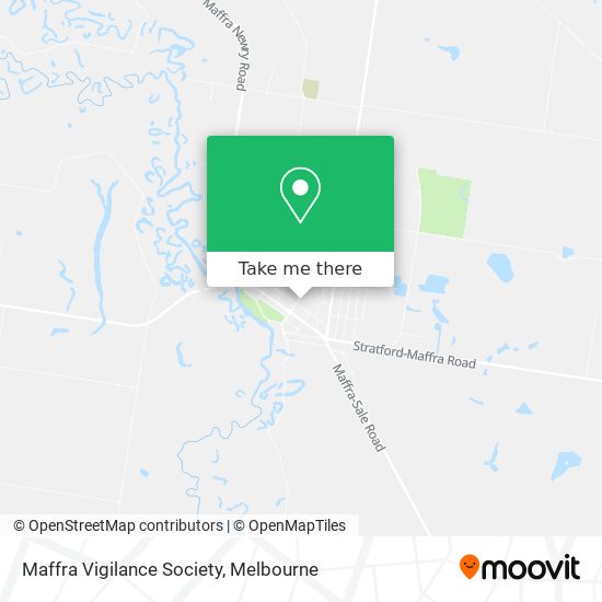 Maffra Vigilance Society map