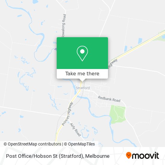 Post Office / Hobson St (Stratford) map