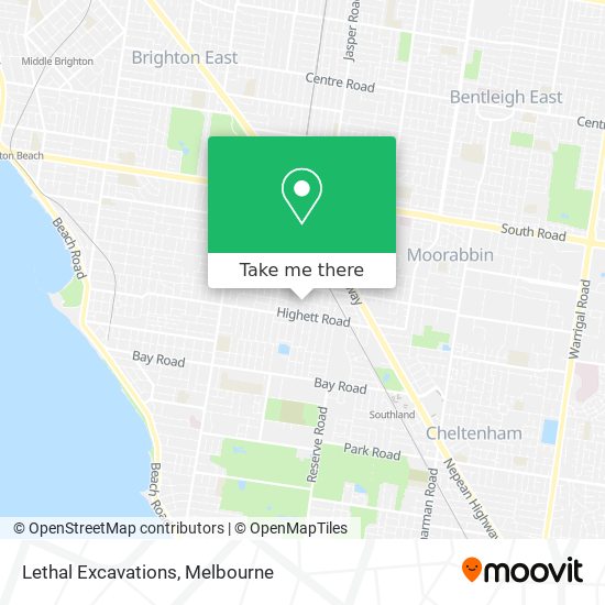 Lethal Excavations map