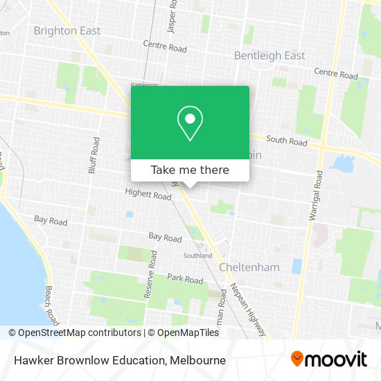 Hawker Brownlow Education map