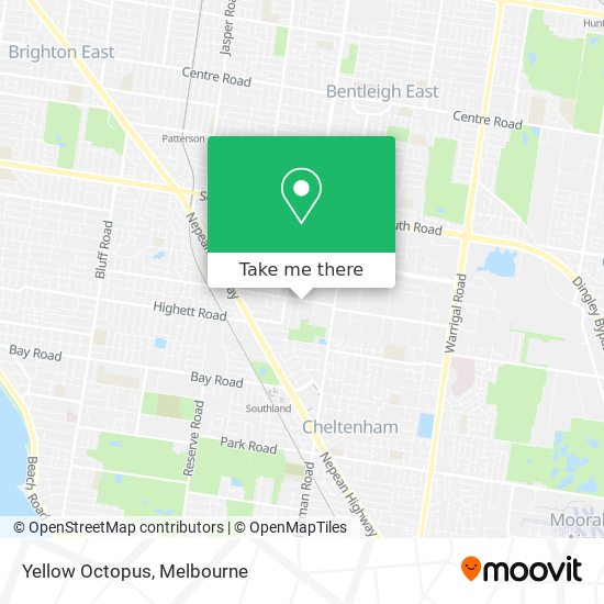 Yellow Octopus map