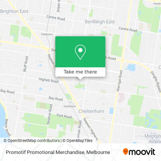 Promotif Promotional Merchandise map