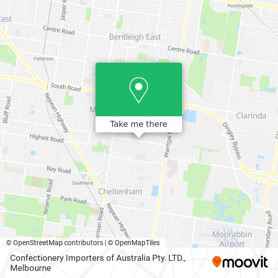 Confectionery Importers of Australia Pty. LTD. map