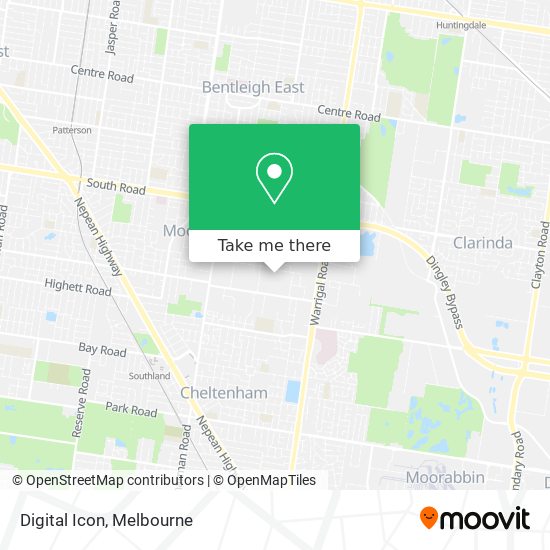 Digital Icon map