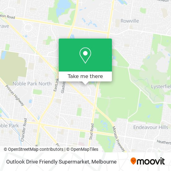 Outlook Drive Friendly Supermarket map