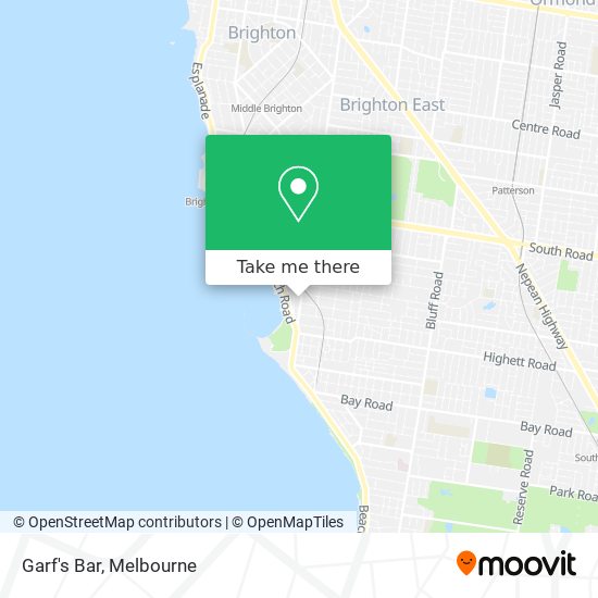 Garf's Bar map