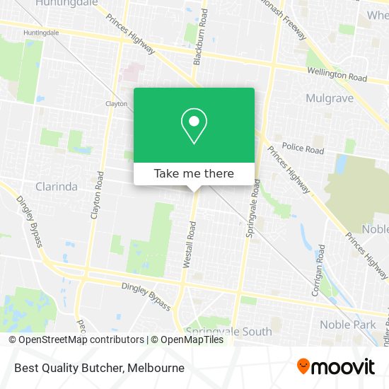 Best Quality Butcher map