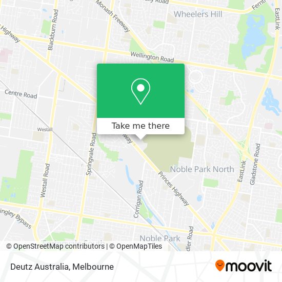 Deutz Australia map