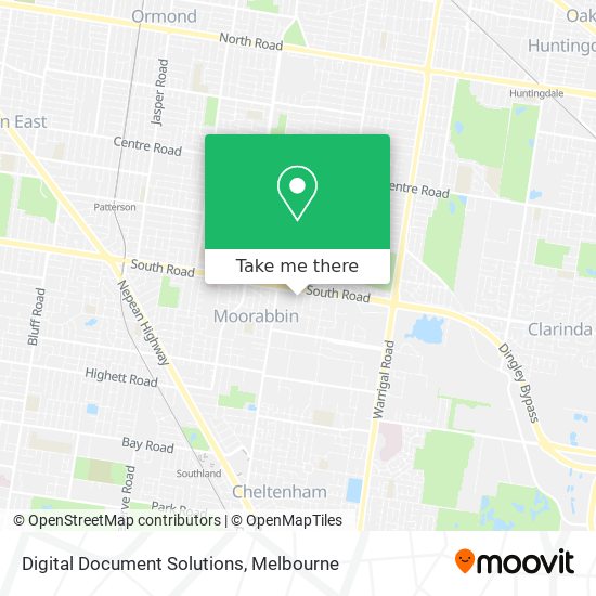 Digital Document Solutions map