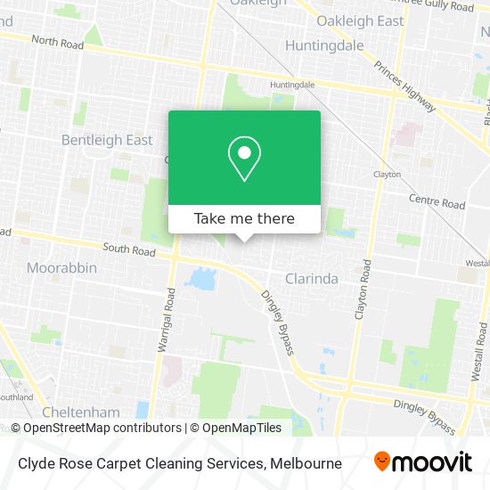 Mapa Clyde Rose Carpet Cleaning Services