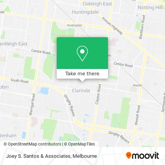 Joey S. Santos & Associates map