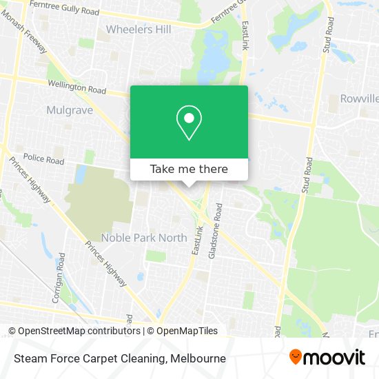 Steam Force Carpet Cleaning map