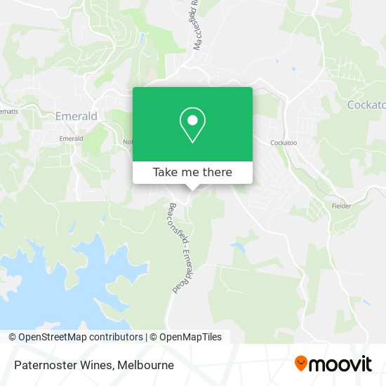 Paternoster Wines map