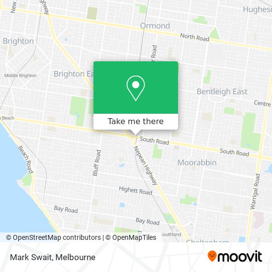 Mark Swait map