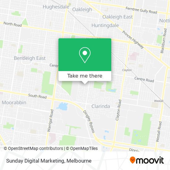Sunday Digital Marketing map