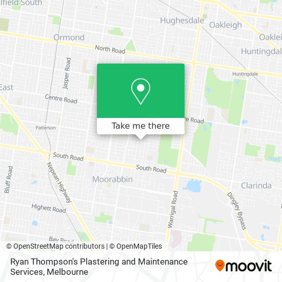 Ryan Thompson's Plastering and Maintenance Services map