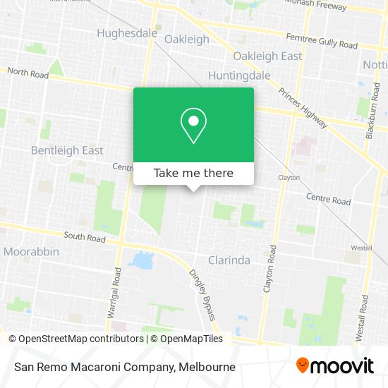 San Remo Macaroni Company map