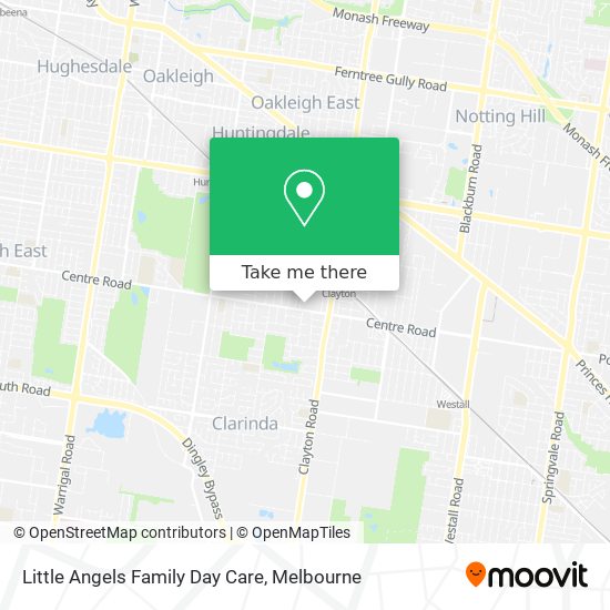 Little Angels Family Day Care map