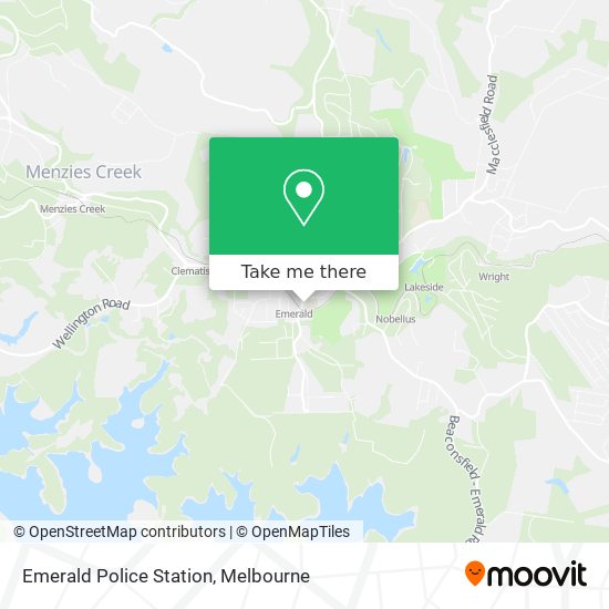 Emerald Police Station map