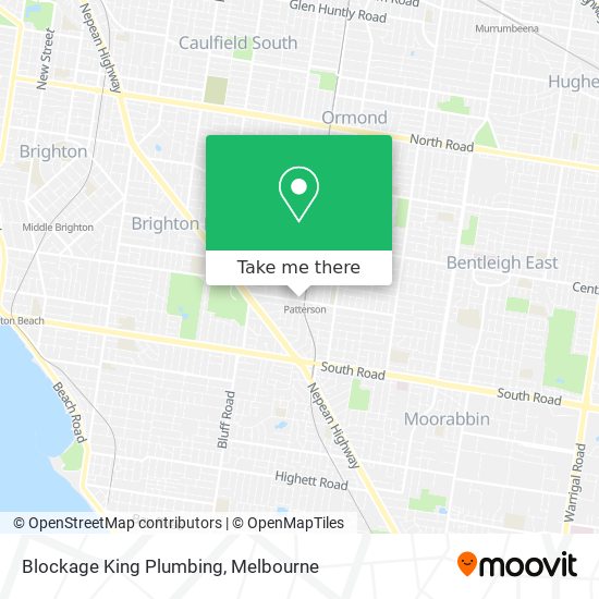 Blockage King Plumbing map