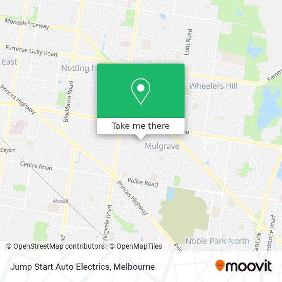 Jump Start Auto Electrics map