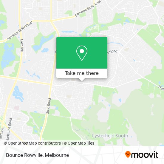 Bounce Rowville map
