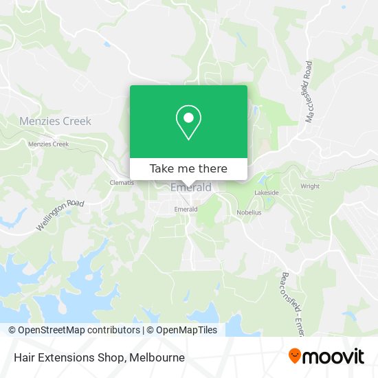 Hair Extensions Shop map