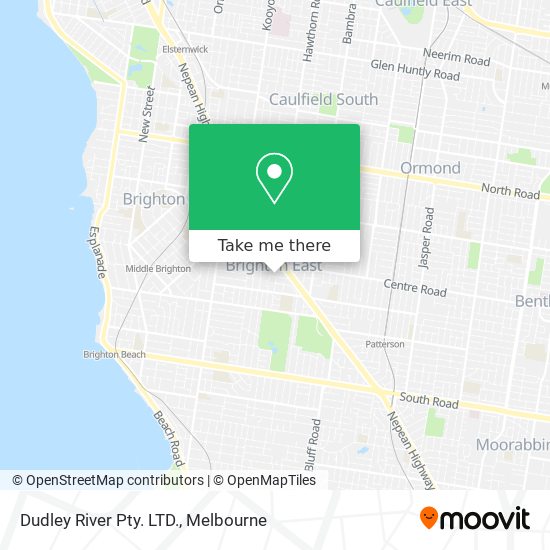 Dudley River Pty. LTD. map
