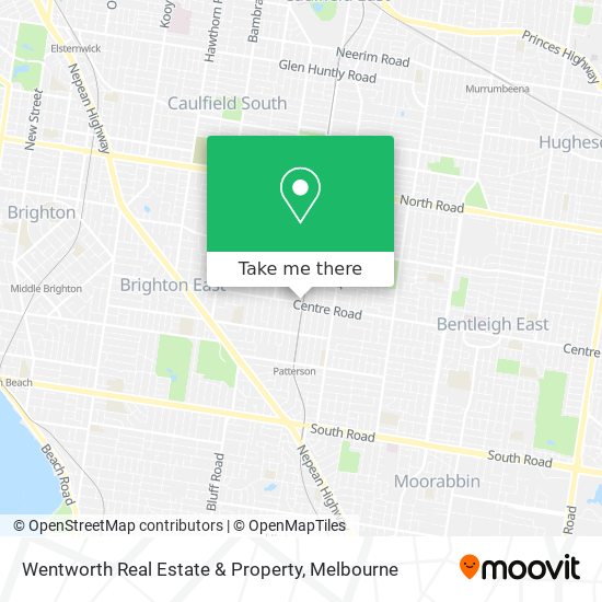 Wentworth Real Estate & Property map