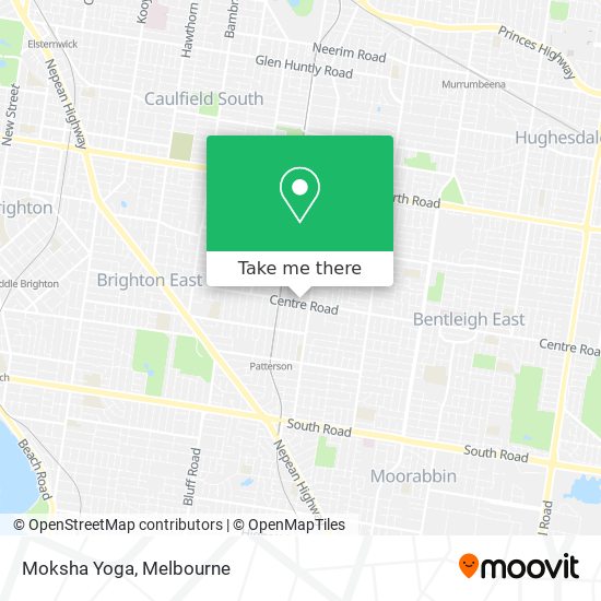 Moksha Yoga map