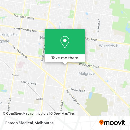 Osteon Medical map
