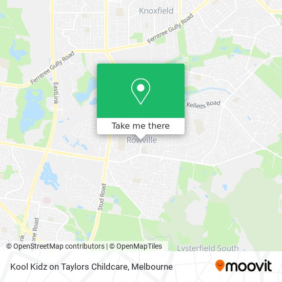 Kool Kidz on Taylors Childcare map