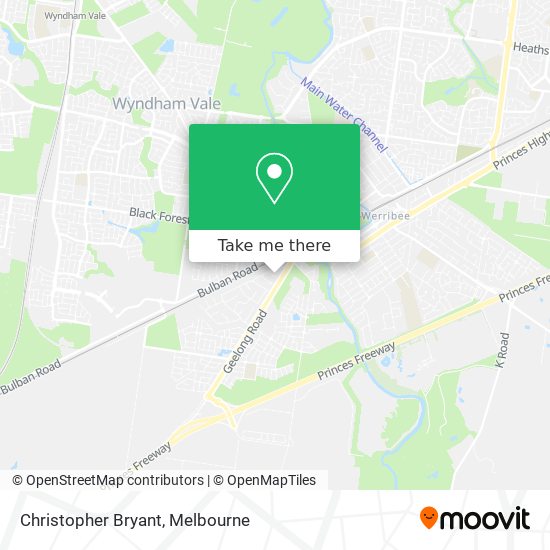 Christopher Bryant map