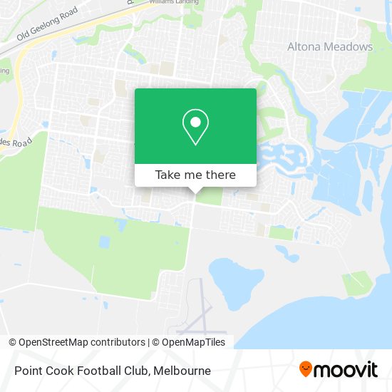Point Cook Football Club map