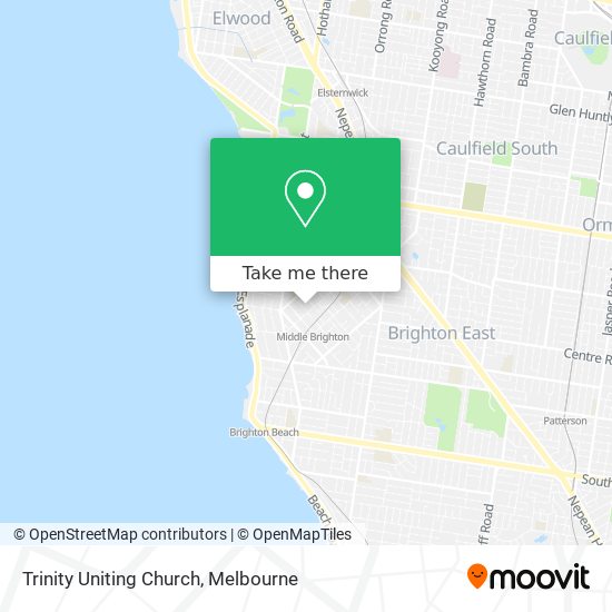 Trinity Uniting Church map