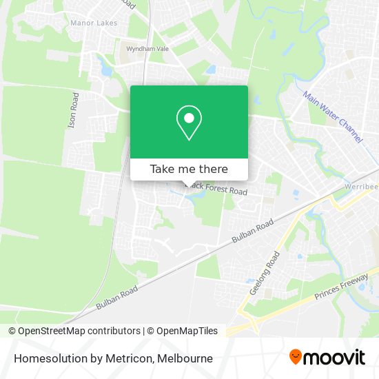 Homesolution by Metricon map