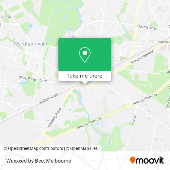 Waxxxed by Bec map