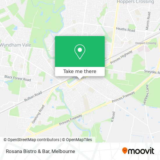 Rosana Bistro & Bar map