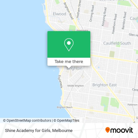 Shine Academy for Girls map