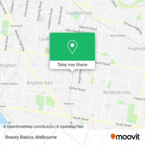 Beauty Basics map
