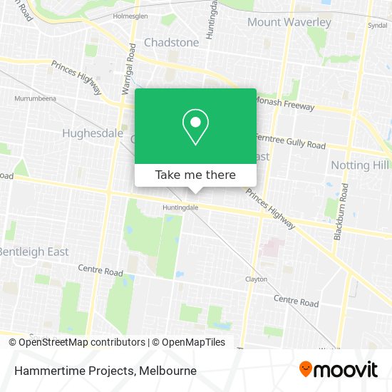 Hammertime Projects map