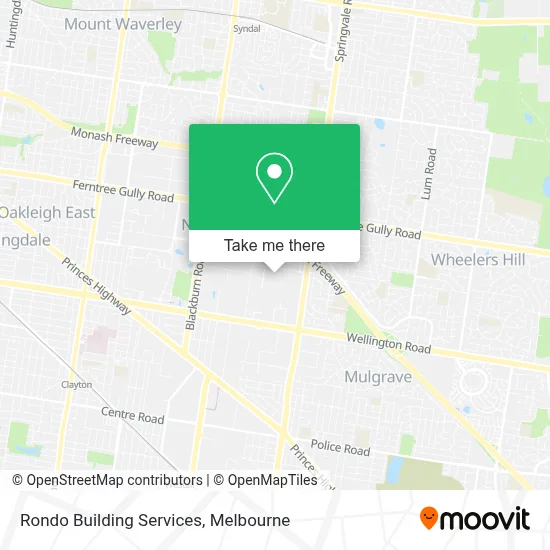 Mapa Rondo Building Services