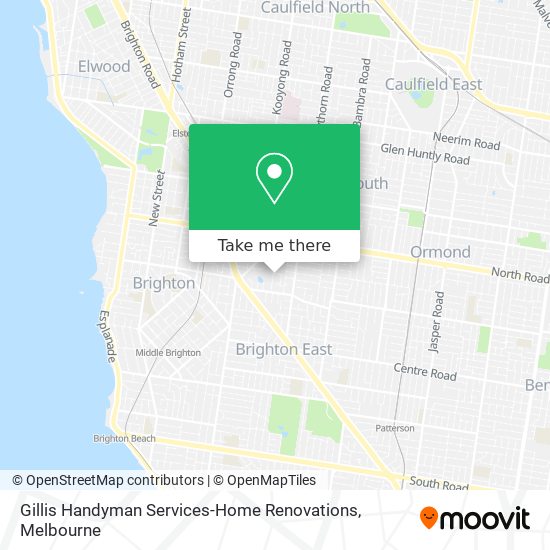 Gillis Handyman Services-Home Renovations map