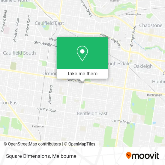 Mapa Square Dimensions