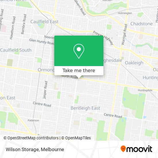 Wilson Storage map