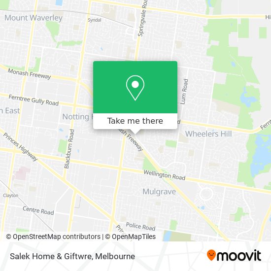 Salek Home & Giftwre map