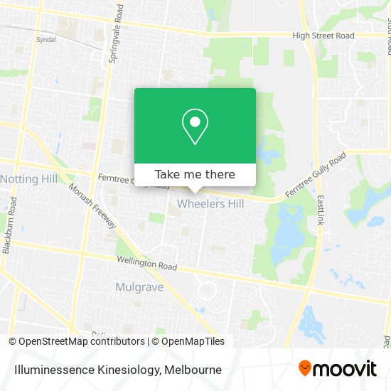 Illuminessence Kinesiology map