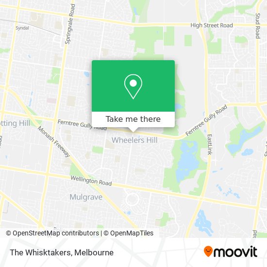 The Whisktakers map