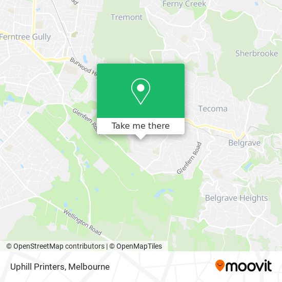 Uphill Printers map